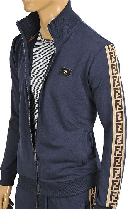 fendi top men|Fendi men's tracksuit.